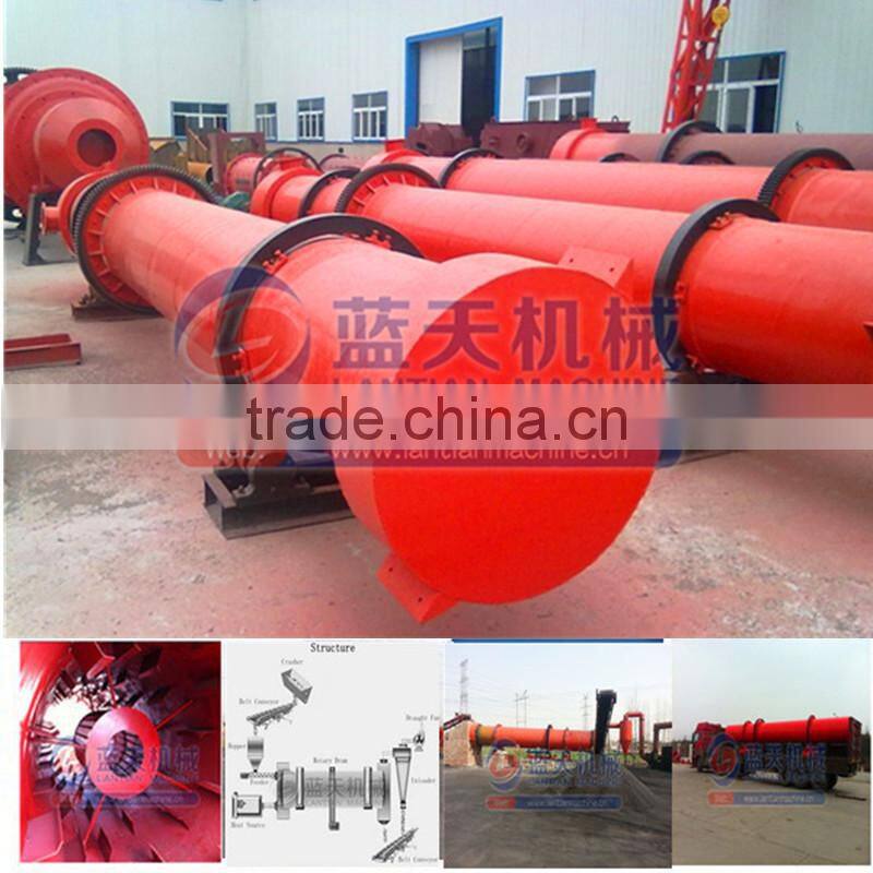 Rotary Drum Dryer For Drying Wood Chips