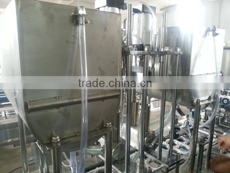 Cup Filling Machine - 2 times filling - 1800~5400 cups/hour