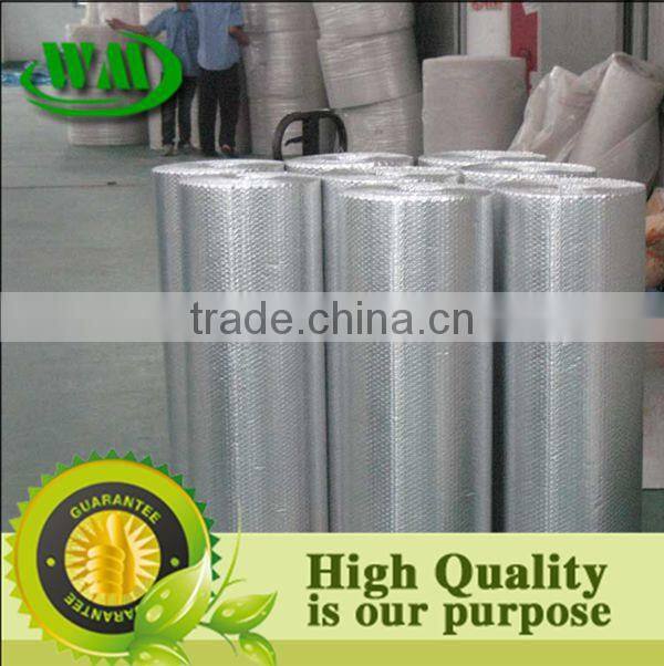 Metalized Foil Heat Reflective Wall Insulation Air Bubble Barrier Foil For Construction