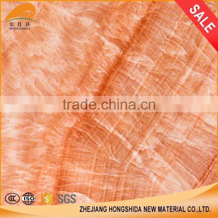 Home interior decor waterproof pvc self adhesive film marble decorative paper