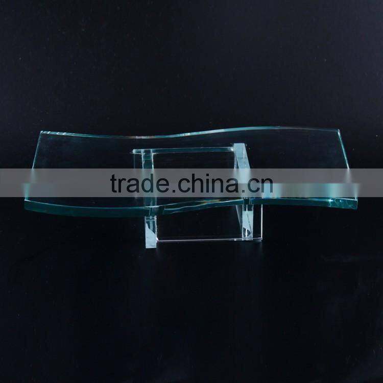 Best seller custom design crystal cake stands for wedding cakes from manufacturer