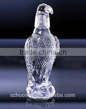 annimal shaped decorative crystal bottle for liquor