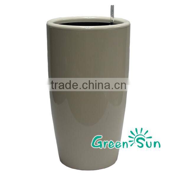 High quality big Size Imitation porcelain Plastic Flower Pot for green plants