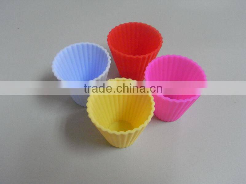 Novelty silicone cake mould cookie cup