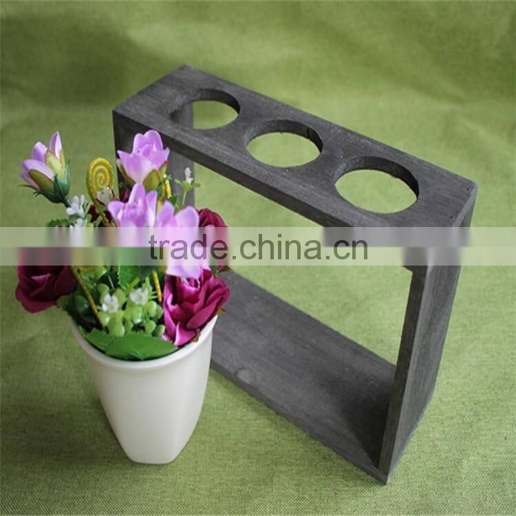 wholesale paulownia test tube rack for three hole