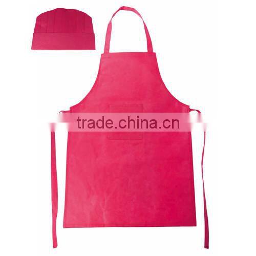 non-woven kitchen and hat set