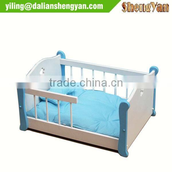 Homemade low price wooden frame dog beds