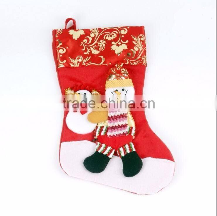 Stocking Gift Bags Christmas Hanging Decorative Ornaments, Santa Claus Cand Bags For Decoration