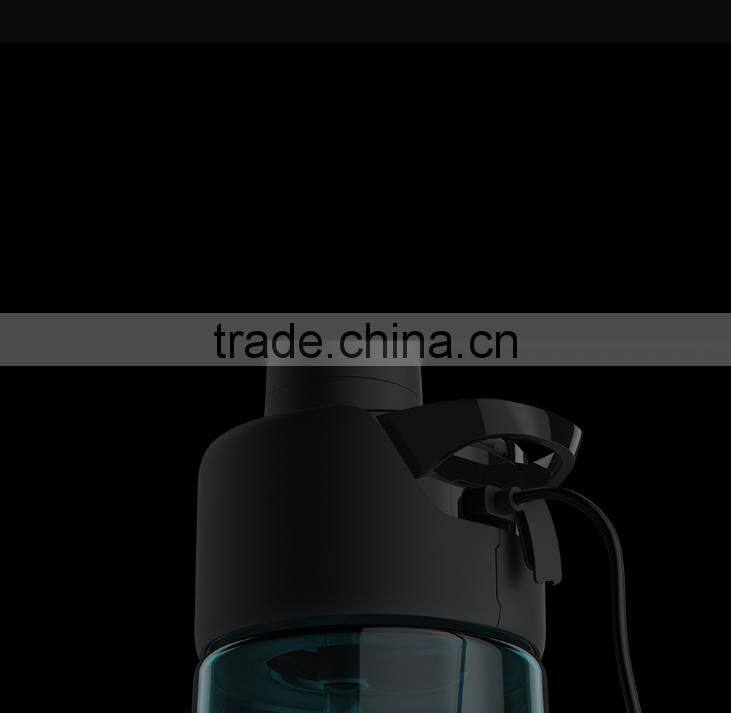 New Accurate Straw Water Bottle, Outdoor Portable Smart Mobile APP Control Intelligent Sports Water Bottle, 700ml Water Bottle