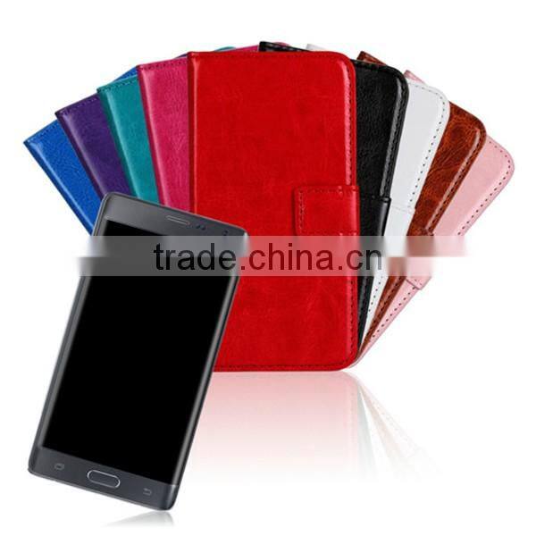 Made in China PU Leather Flip Cover Sublimation Leather flip case for Samsung N9150, leather wallet case