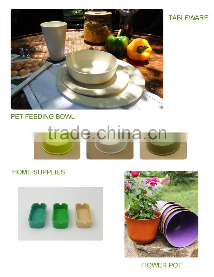 LFGB approved bamboo fibre eco friendly cups