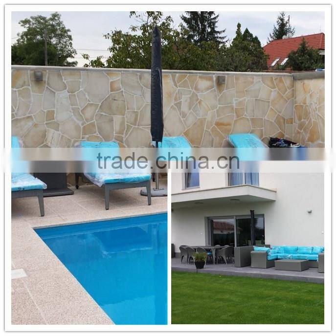 Garden powder coating frame Lounge with fabirc