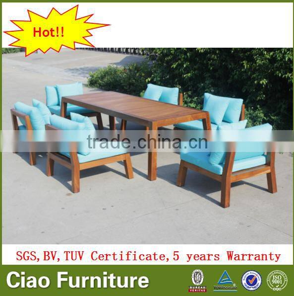 Waterproof Dining Room Set outdoor teakwood dining set