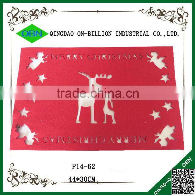 Mass production felt table mat