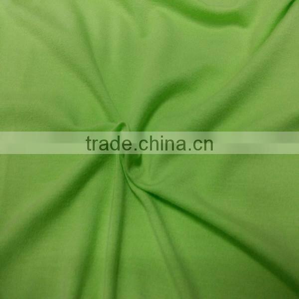 Rayon/Spandex single jersey kniting fabric for garment 30s count(sample free)