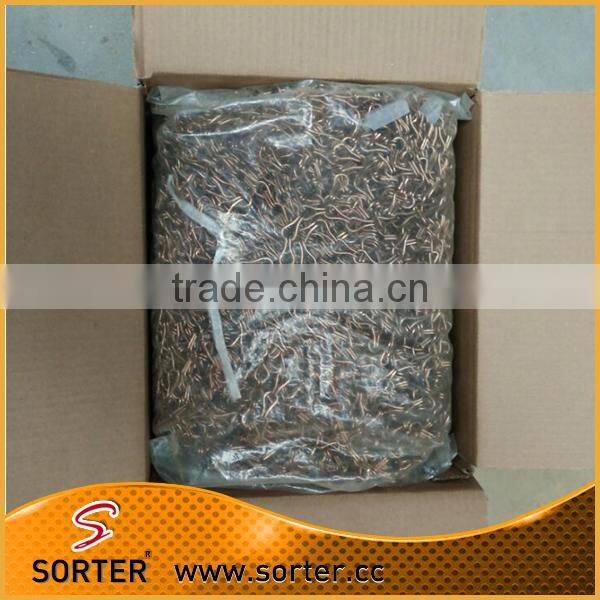 wholesale stainless steel black metal link chain
