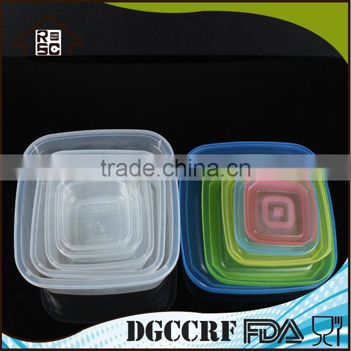 NBRSC Strict Quality Checked Grain Food Storage Container Plastic Lunch Box With Lid Plastic Storage Container