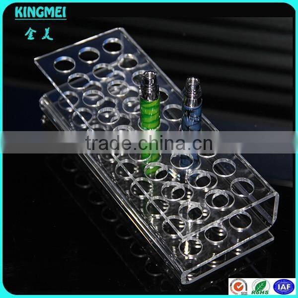 Detachable Acrylic E Cigarette Display Stand Perspex E Cigarette Counter Display Holder