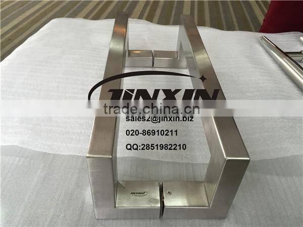 JINXIN stainelss steel hardware square pull handle glass door handle(YK-4189)