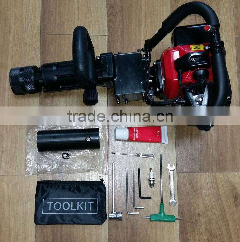 900W 32.7cc Multi-Gasoline Jack Hammer Gasoline Hammer Pile Driver GW8195