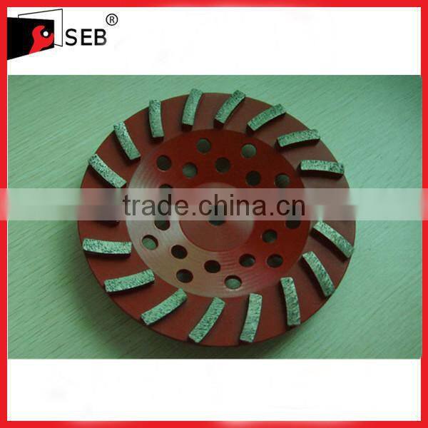 Diamond tool double row diamond grinding cup wheel