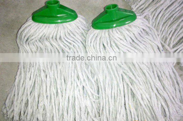 cotton/polyster mops with plastic socket