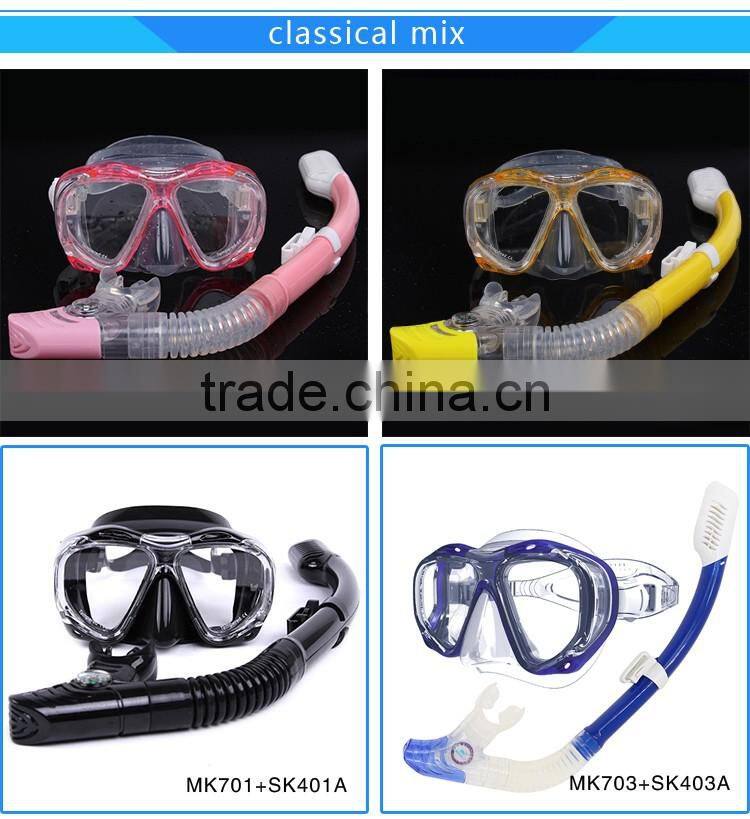 2017 TOP Customized Scuba Diving Mask And Snorkel Set