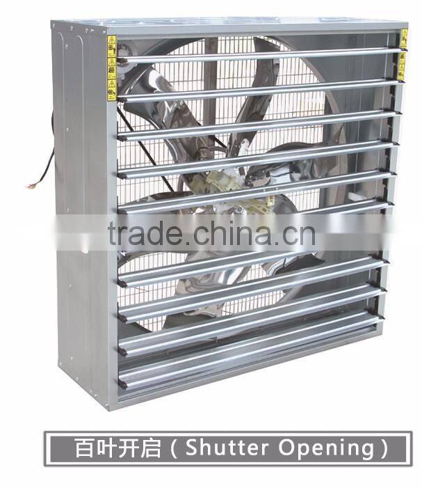 Trade Assurance high quality low noise poultry farming equipment HE-1380 push -pull ventilationm exhaust fan for industrial
