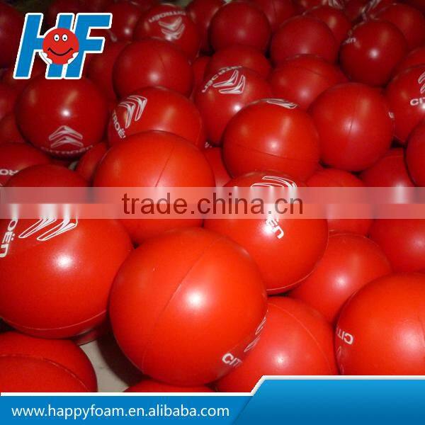 Round Smooth surface PU foam stress ball