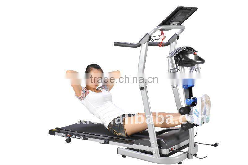 lady treadmill with 3 manual incline