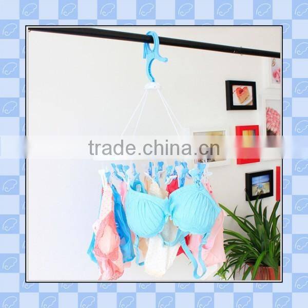 customized wholesale high quality plastic hanger baby size for socks/towels/high quality hanger