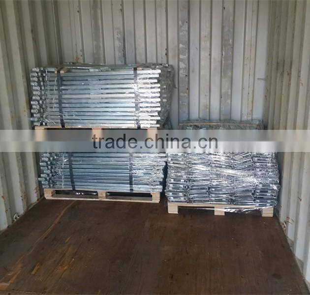 Construction material adjustable scaffolding handrail for sale