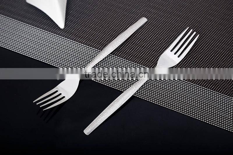 Exquisite Stainless Steel spoon and fork set with stainless steel tableware set