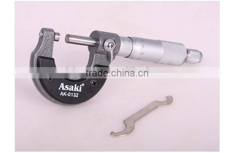 AK-0132 0-25mm Promotion New Type Outside Micrometers Made in China