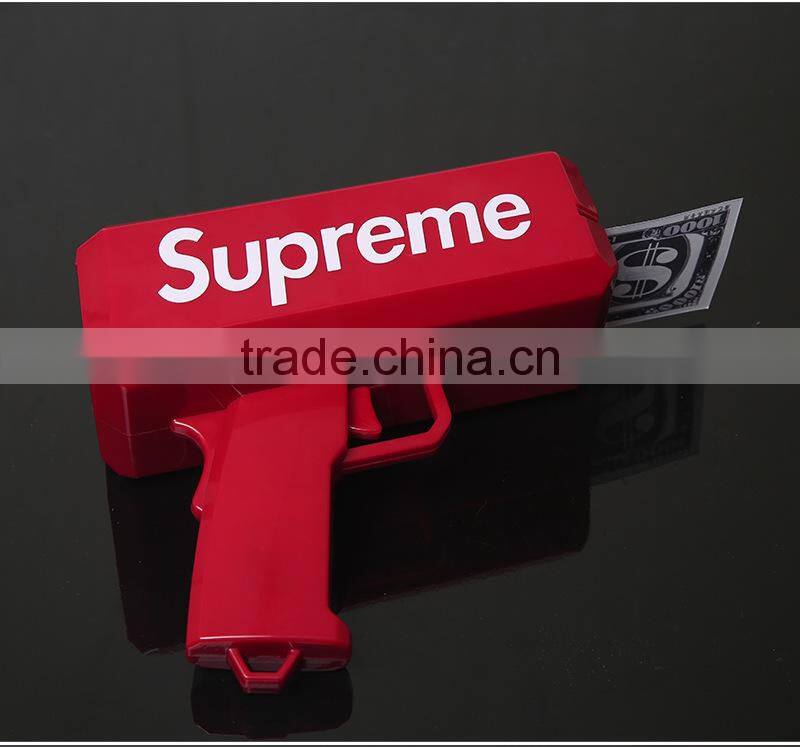 Newest Fashion Toy Supreme Cash Cannon Money Gun