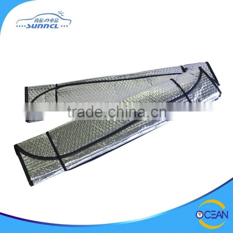Silver Aluminium Foil 2mm Foam Car Front Window Sun Shade Car