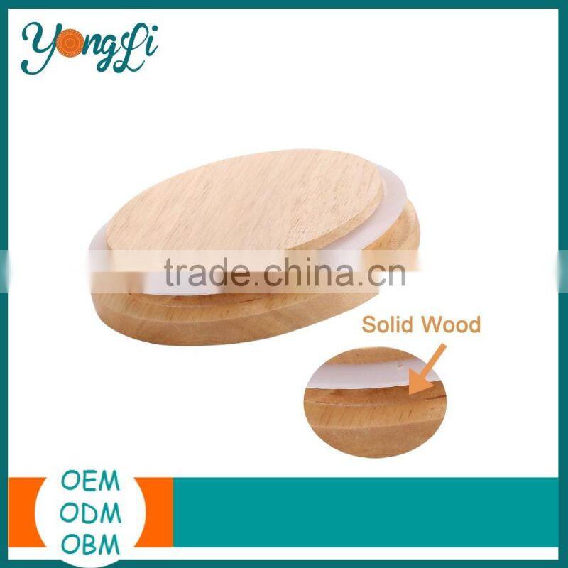 Kitchen Countertop and Bathroom Clear Glass Canister Jars Glass Candy Jar