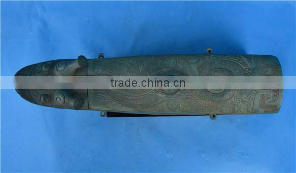 Classical Chinese bronze wine vessels/China style bronze artwork/Bronze Decoration/Chinese Classical Bronze sculpture