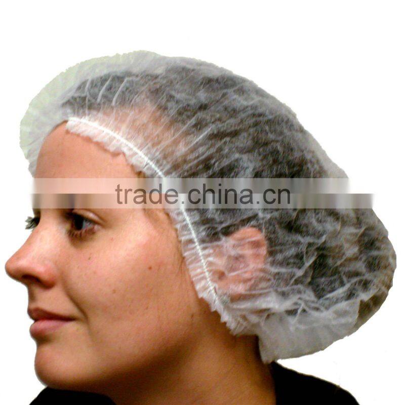 Disposable Colorful Surgical Nonwoven Bouffant Cap