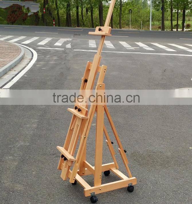 High quailty beech bracket/wooden painters' easels/wooden drawing stand for wholesale