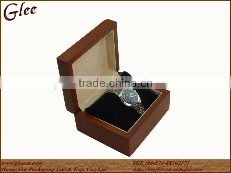 Brown Single Watch Box with Pillow Inner