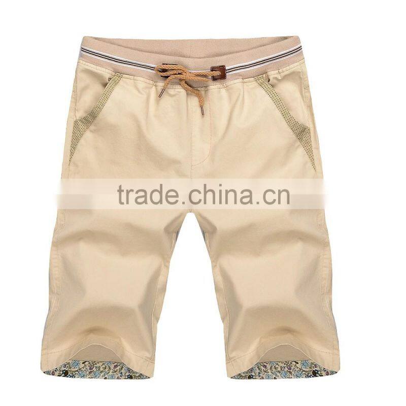 Man Sport Short color cotton Pants,cheap cotton pants