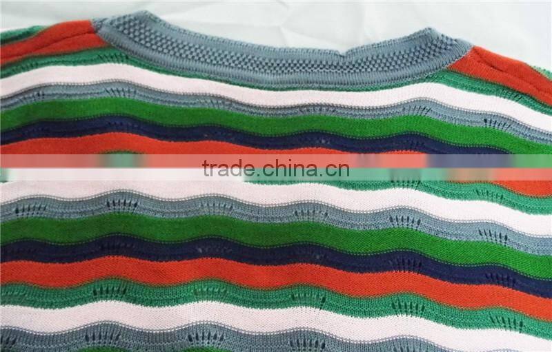 Wool&Acrylic womens knitted sweater pullover