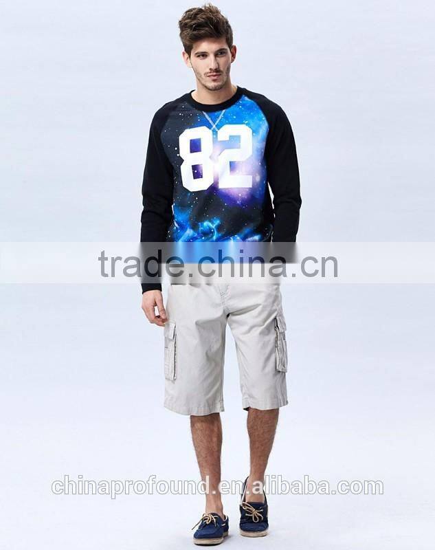 Custom Made Fashion Sweatshits Wholesale Men Sweatshirt Printing