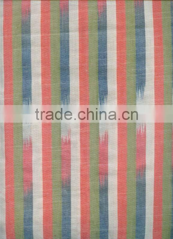 Space dyed fabric woven shirt fabric