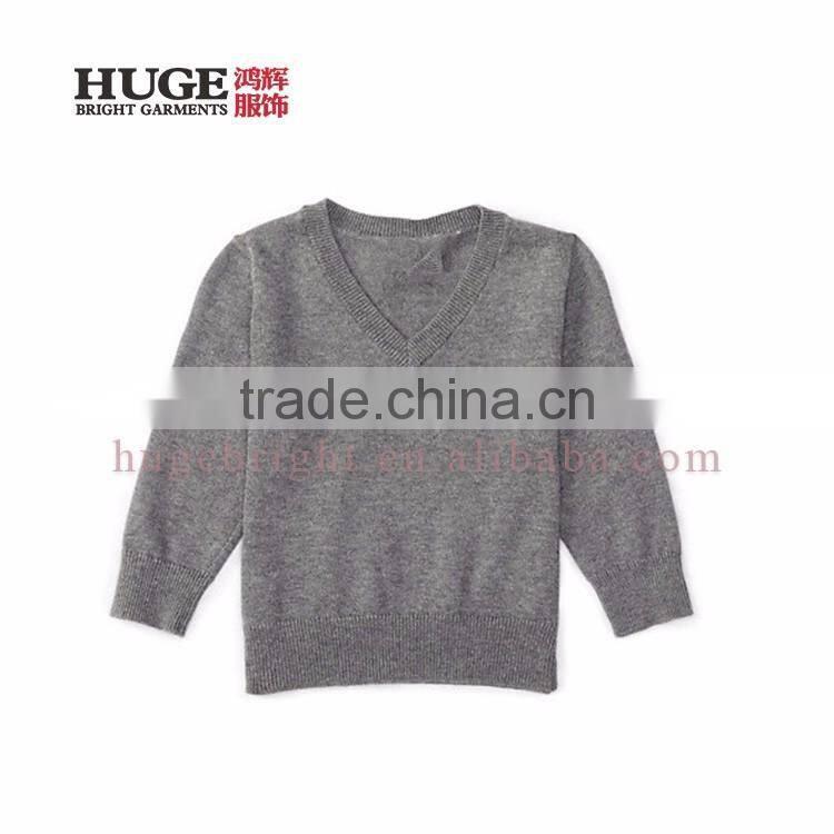 Casual Wearing Long Sleeve Knitted Sweaters For Kids