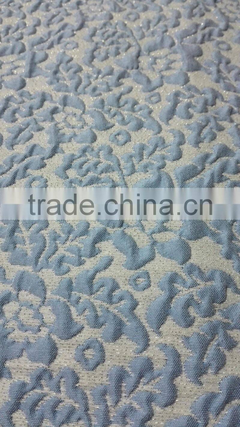 high quality leopard style woven jacquard for women's dress