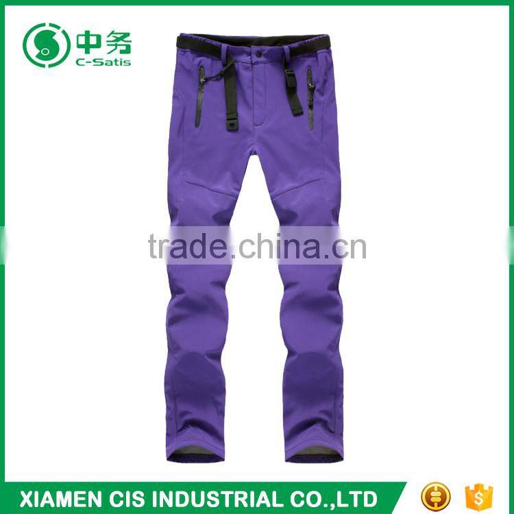 New Arrival Windproof Waterproof Womens Winter Outdoor Rock Climbing Hiking Pants