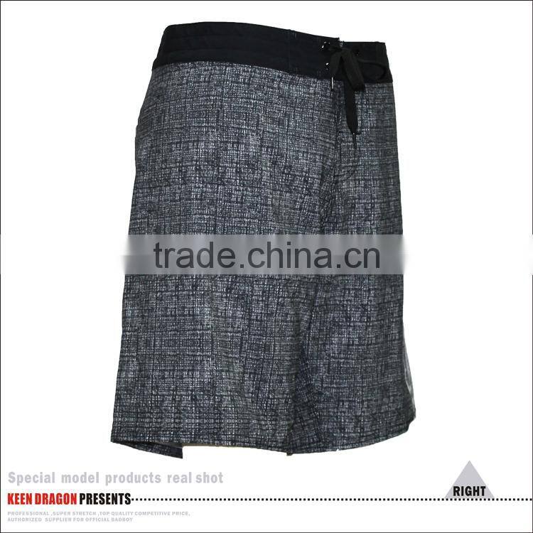 Brand Quality Full Sublimation Surf Shorts Manufacturer 4 Way Stretch Board Shorts