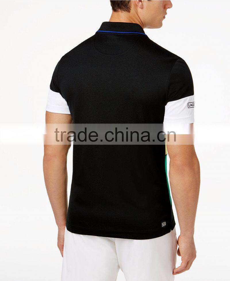 MGOO Custom Made Design Color Combination Printed Polo T Shirt Slim Fit Quick Dry Polo